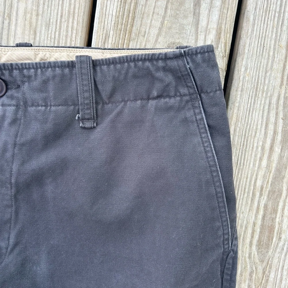 Y2K GAP Khakis The Original‎ Khaki Mens 36W 34L Gray Flat Front  Cotton Pants